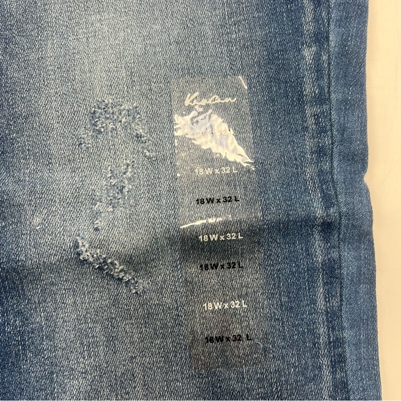 maurices women’s denim jeans NWT 18 x 32 L63-10 - Picture 4 of 8